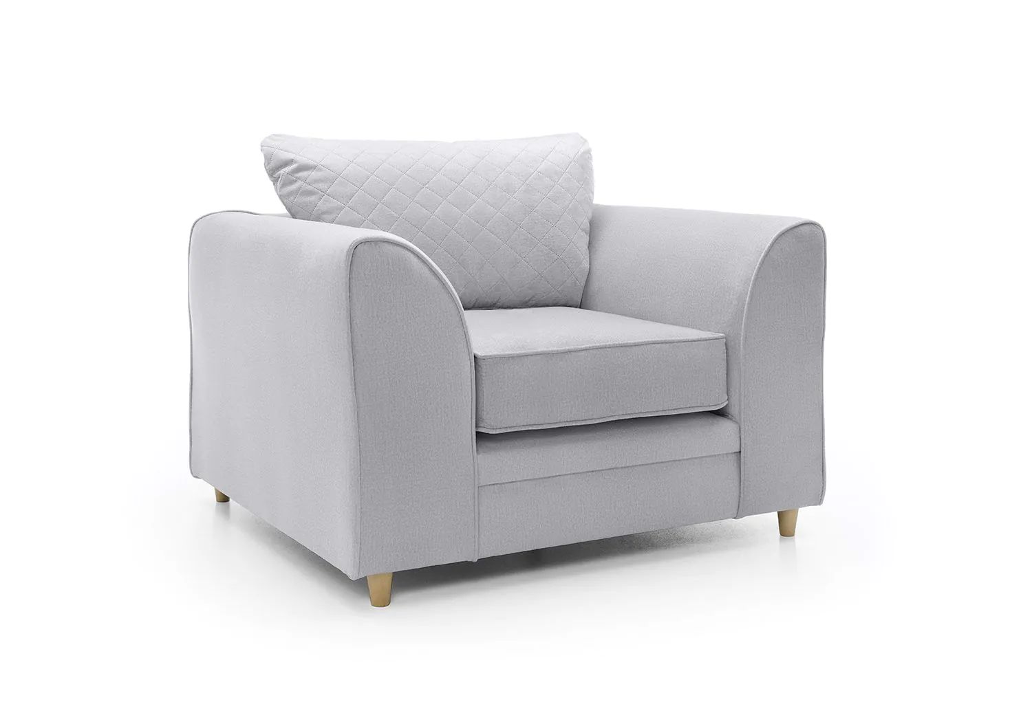 Silver Dylan Arm Chair